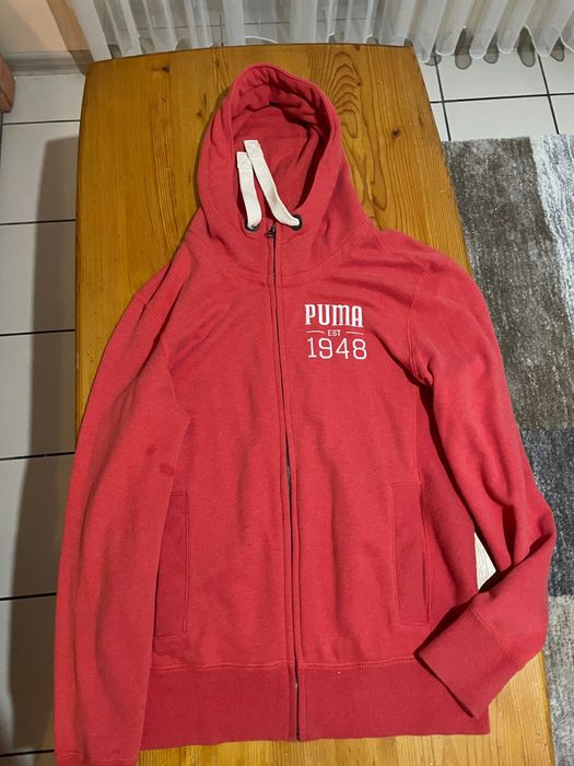 Горнище на Puma Червено