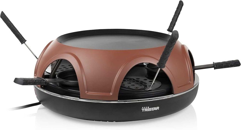 Фурна за пица 3 в 1 Скара Пещ за Мини пици Пицарка Emerio - 3 вида