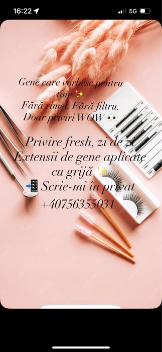 Extensii de gene fir cu fir