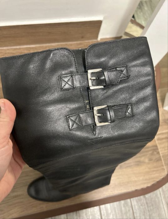 Cizme zara piele naturala