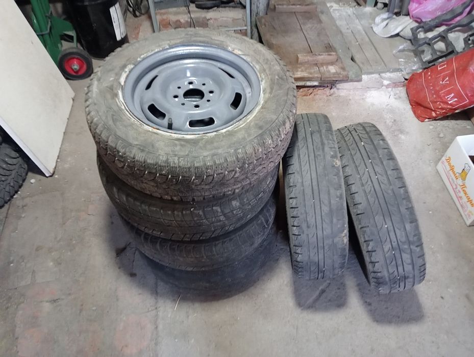 Шины летние на дисках ВАЗ R13