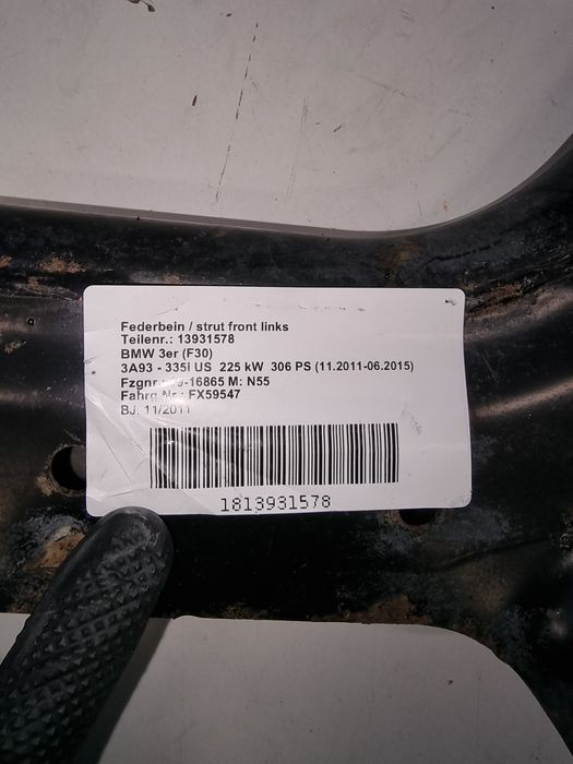 Jug motor BMW Seria 3 F30 F31 / cod-31 11 6 860 047 / an-2012-2018 OEM