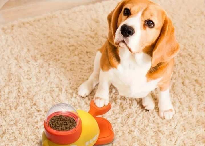 Интерактивна играчка / Пъзел хранилка за кучета и котки - Duck Feeder