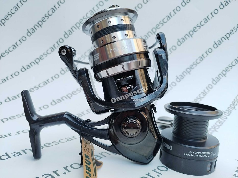 SET 4 Mulinete EastShark ELITE 6000 FEEDER si CRAP cu 10 rulmenti