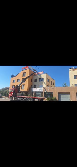 Транспорт с кран,камион с кран,автокран услуги