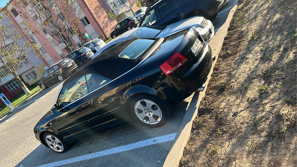 Fara Avans. De INCHIRIAT audi A4 cabrio 2.5 diesel  100 de lei pe zi