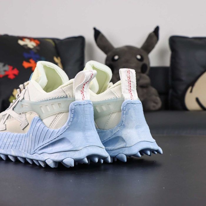#CALITATE PREMIUM# OFF-WHITE Odsy-1000 White Blue Marble - Verificare colet