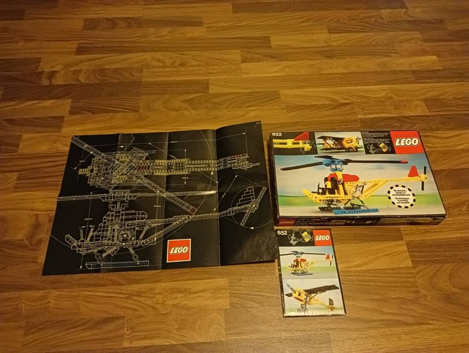 Lego кутии и инструкции 850,851.852,854