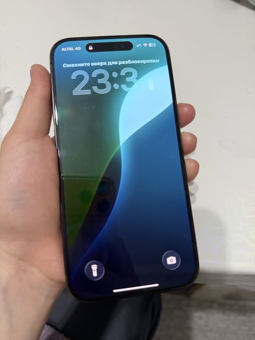 Iphone 15 pro 256 синий не вксрытый