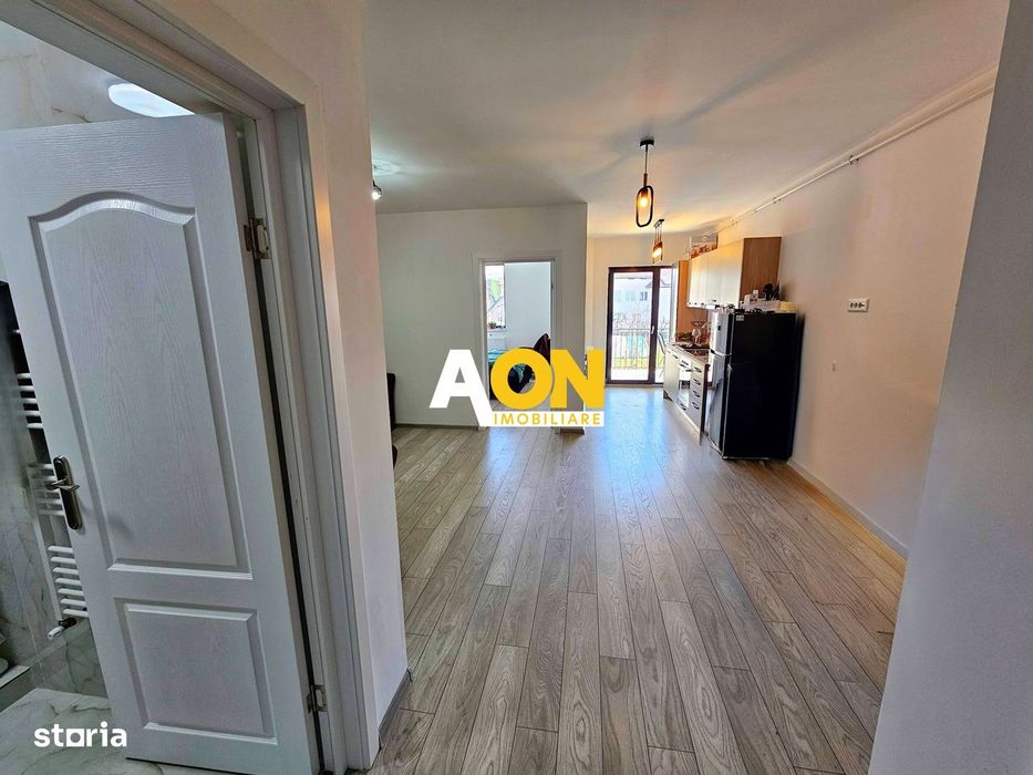 Apartament 2 camere, mobilat, utilat, et. 1, parcare proprie, bloc nou