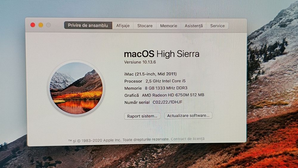 iMac A1311 emc 2428 i5 gen2 doar local