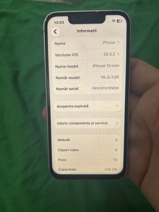 Iphone 13 mini Roz 256 GB