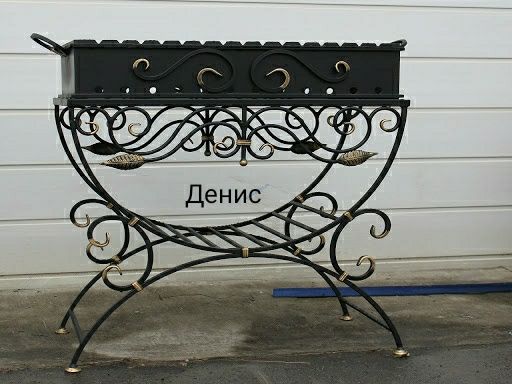BBQ шашлычницу мангал барбекю гриль ворота перила навес решётки тапчан