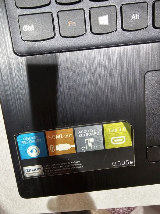 Laptop lenovo g505s