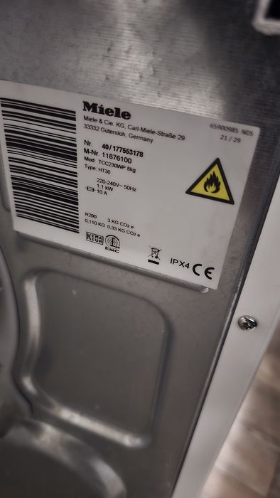 Сушилня Miele T1 8kg