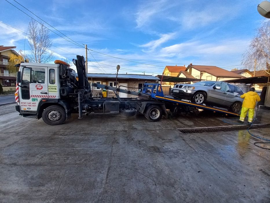 Tractari Auto-Asistență RUTIERĂ- Platform și vulcanizare  auto-Utilaje