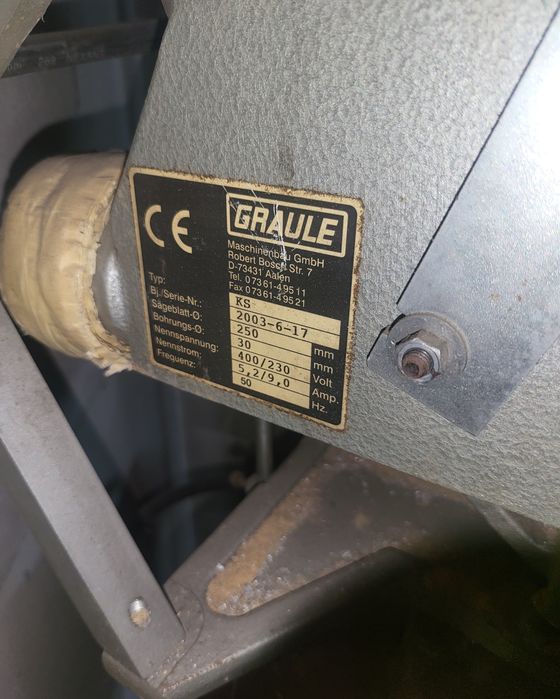 Торцовочная пила Graule KS