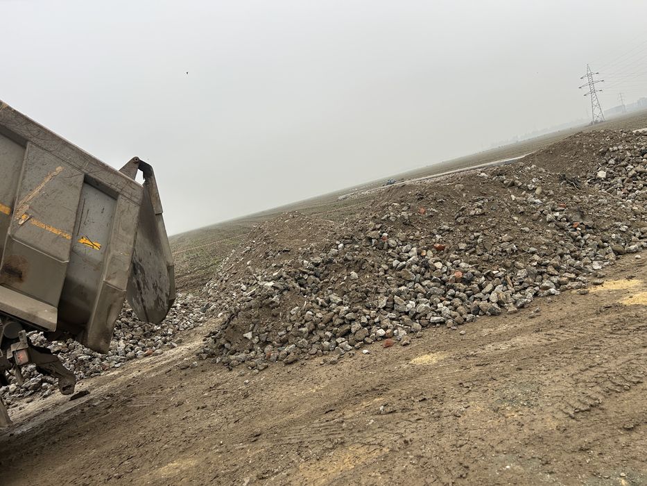 Beton concasat/drum parcare/strada(bragadiru-magurele-jilava-darasti