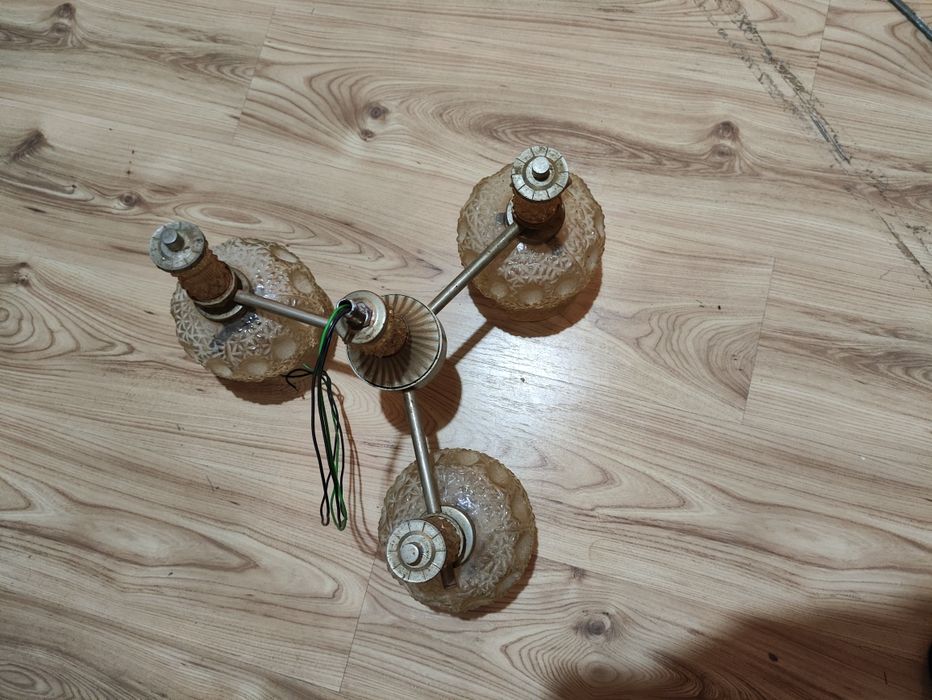 Стара лампа,абажур...полюлей