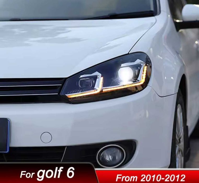 Ново ! LED фарове за VW GOLF 6 визия  volkswagen golf 7 лед 2009-2013