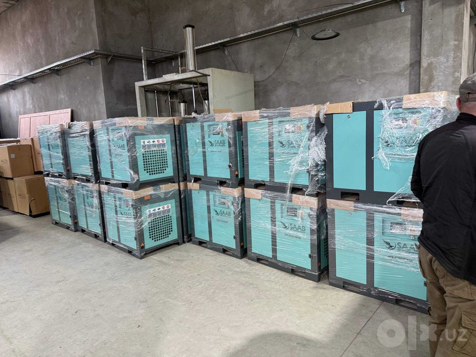 Винтовой компрессор  vinyovoy kompressor resiver havo filtr