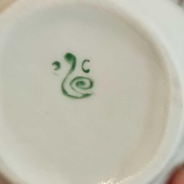 Фарфоровая чайница СССР ,,Глухарь на ветке"