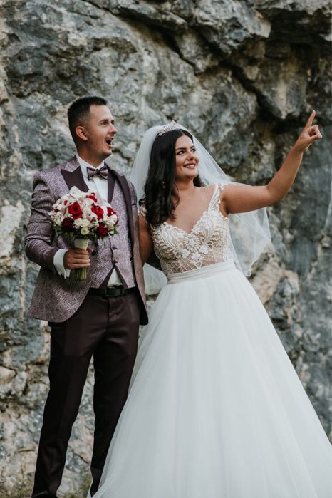 Rochie de mireasa ,ivory ! Stare perfecta !