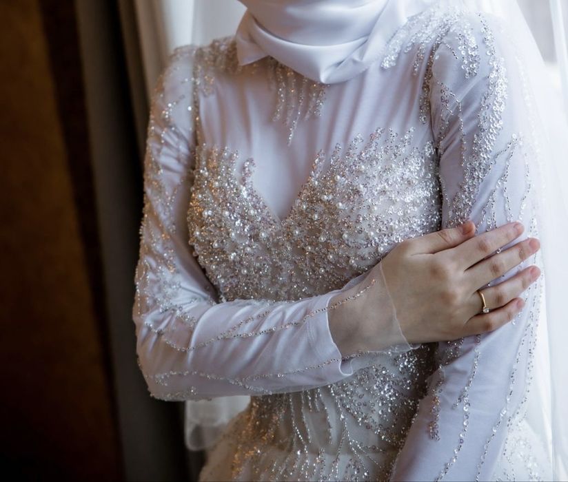 свадебное платье