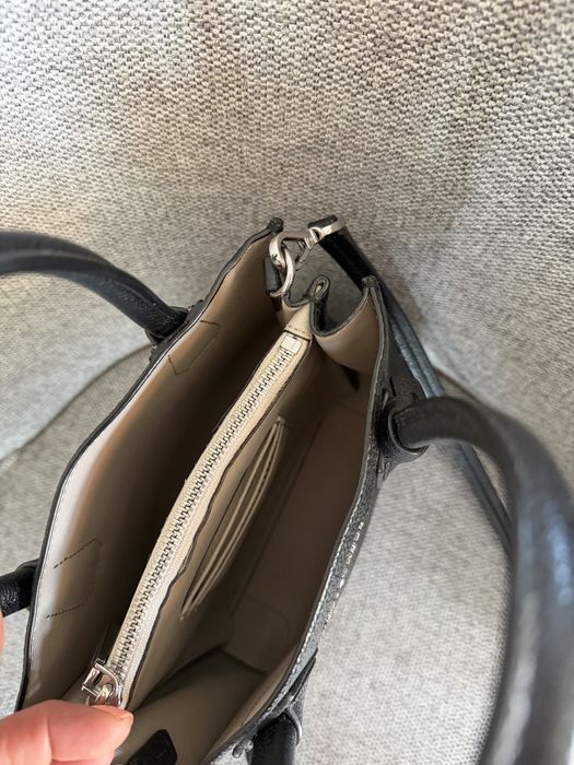 Дамска чанта Michael Kors-черна, естествена кожа