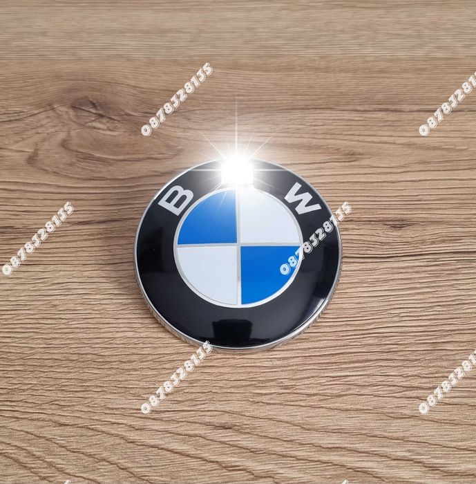Емблеми за BMW 82мм, 78мм и 74мм – синьо-бели класически емблеми за преден и заден капак