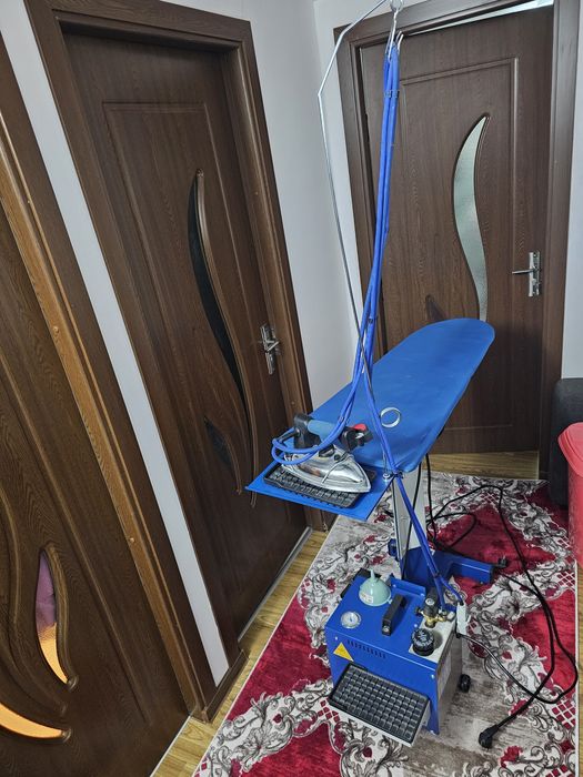 Set de călcat PRIMULA TV3811 S+B + generator aburi PRIMULA Atmos