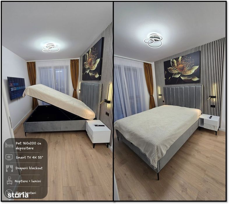Apartament 2 camere, parcare subterana, buncar ALA, prima inchiriere