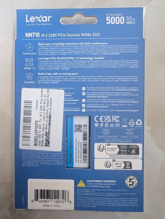 Vind ssd    710 sigilat