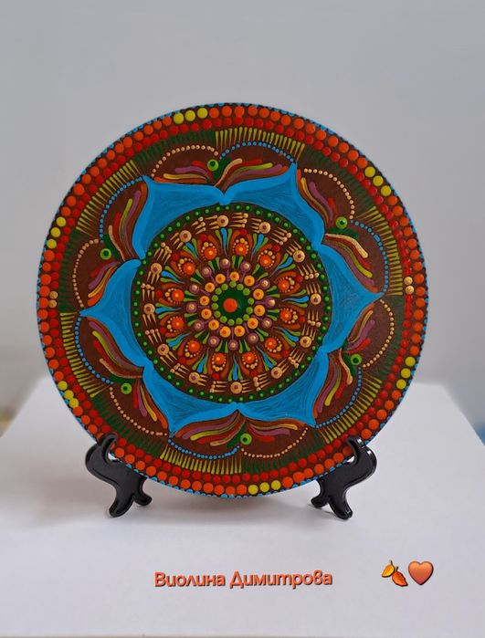 Изработка на ръчно направени Мандали