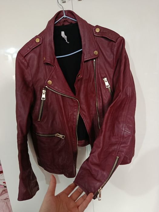 Куртка кожанная женская