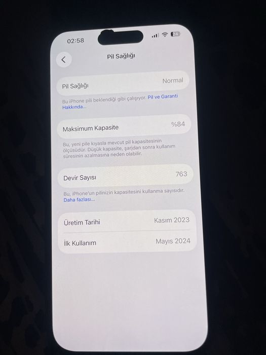 iphone 15 128gb spart pe spate 84%baterie