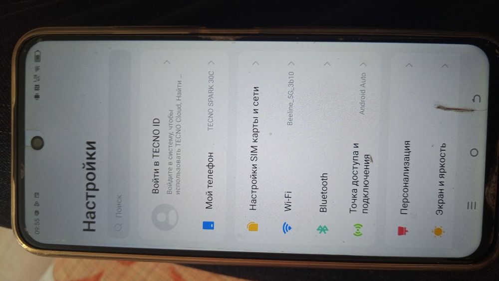Продам телефон TEHNO KL5n