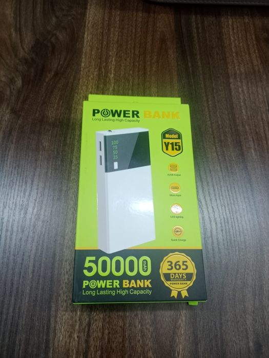 внешний аккумулятор — модель Y15. powerbank