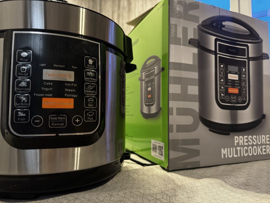 Muhler Pressure Multicooker 5L / 6L – НЕИЗПОЛЗВАН-НОВ