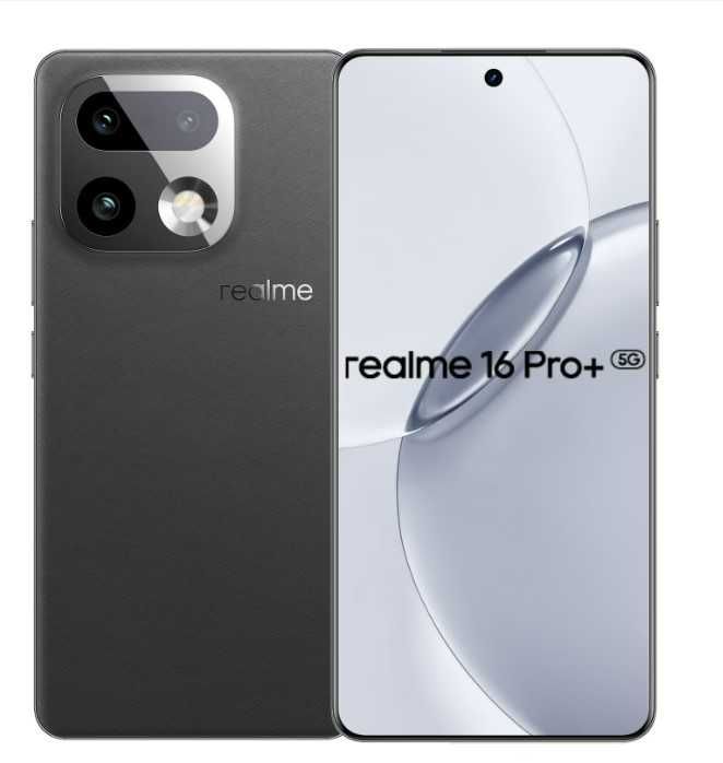 Telefon nou sigilat Realme 16 Pro+, 512GB, 12GB RAM, 5G, Master Grey