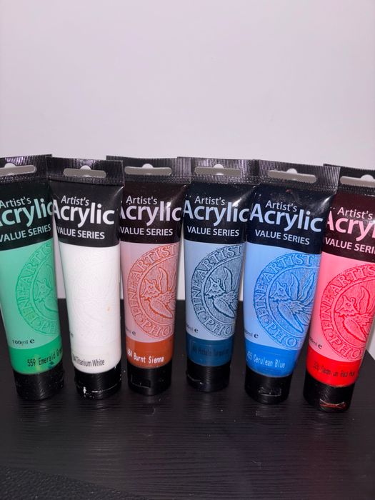 Culori acrilice Artists Acrylic Phoenix Pictura