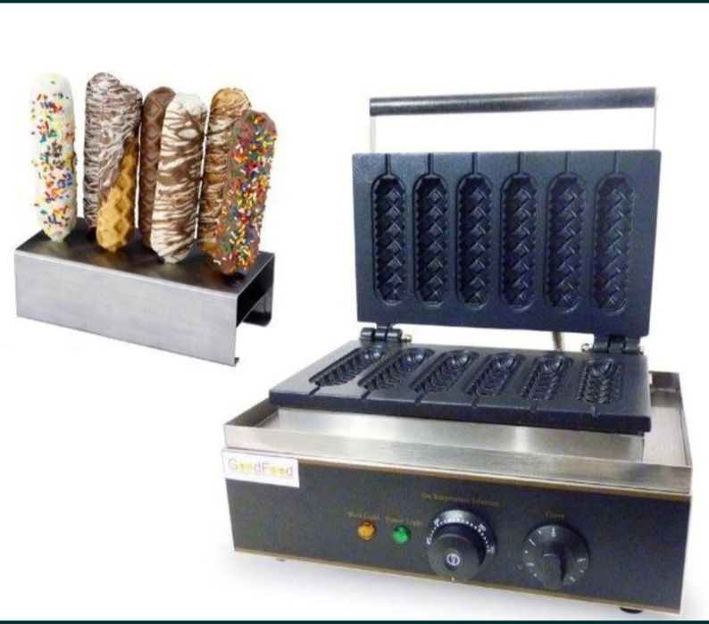 Vaflinitsa vafli aparat vafliПрофесиональная вафельница (корн-дог) vaf