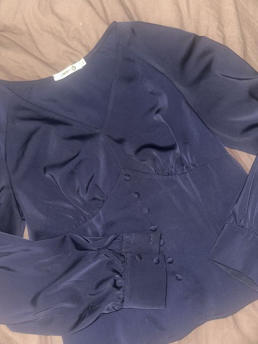 атласная рубашка, размер 46 (М)