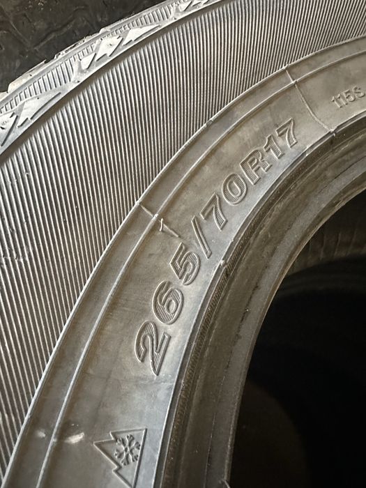 Шины 265/70R17 (4шт)