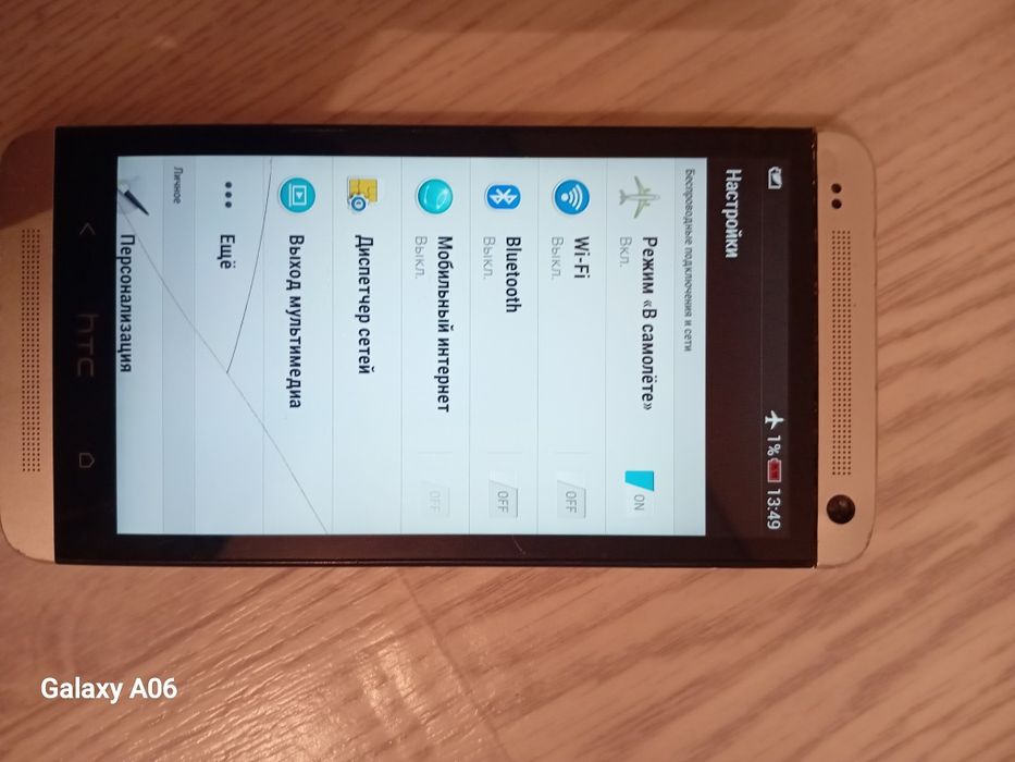 Телефон htc one m7 32гб