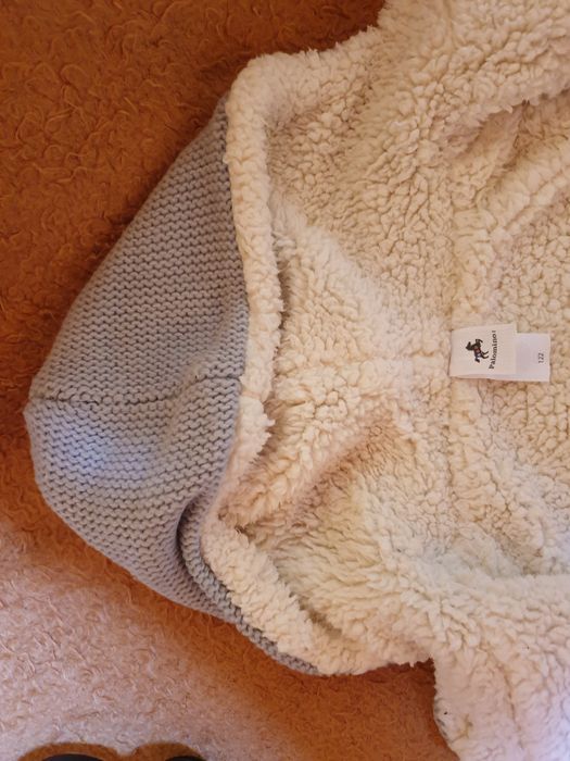 Pulover de iarna cu gluga, marimea 122