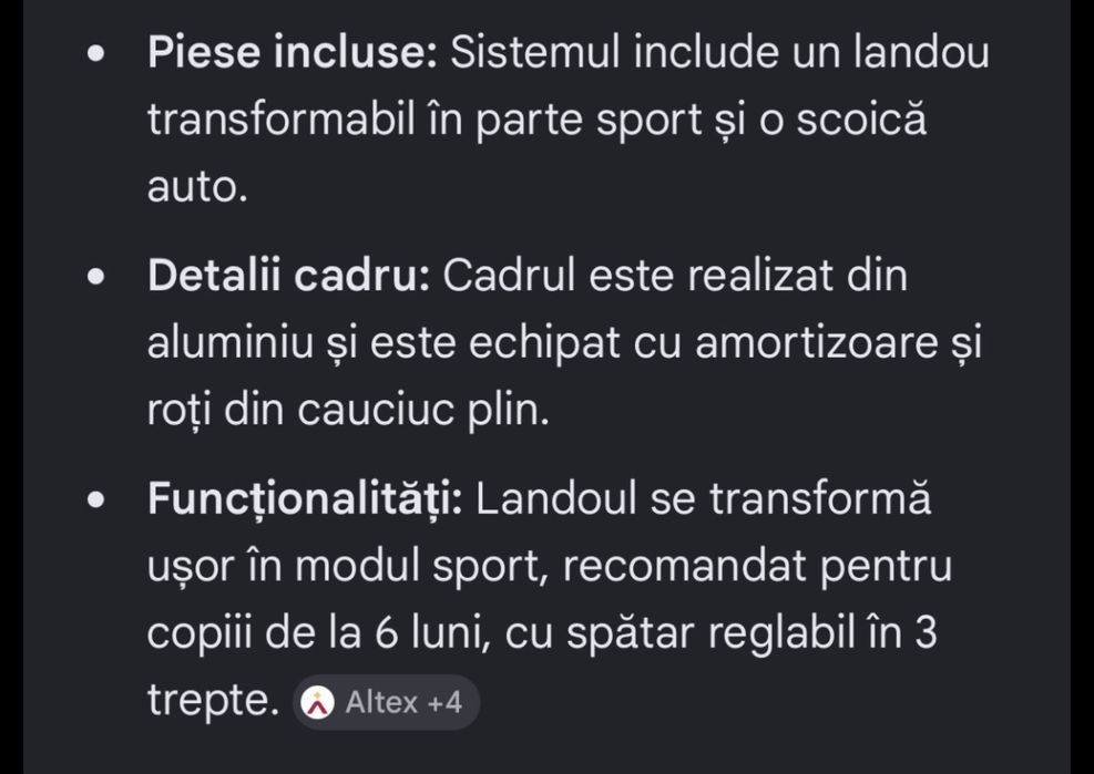Carucior 3in1 Baby C
