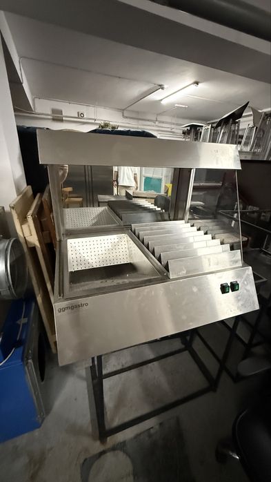 Plita electrica burgeri/grill roca vulcanica