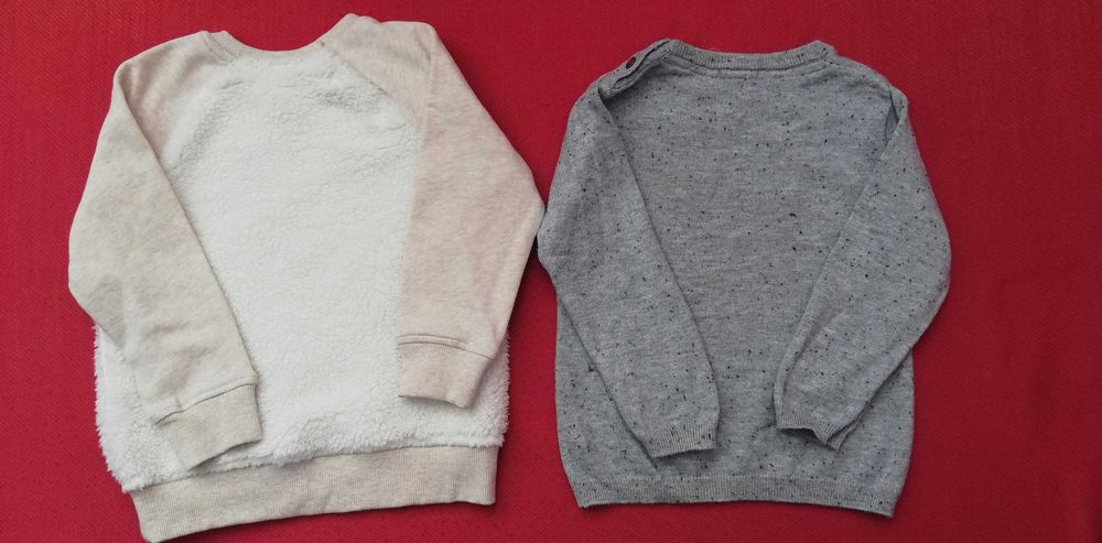 Две зимни блузки H&M, размер 92. Като нови.