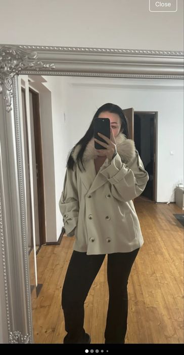 Paltonas cu blanita 60% lana